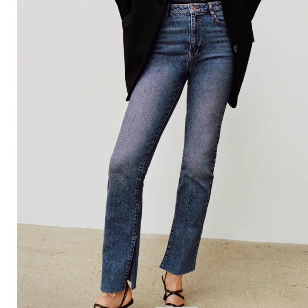 Slip Flare Slim Jean